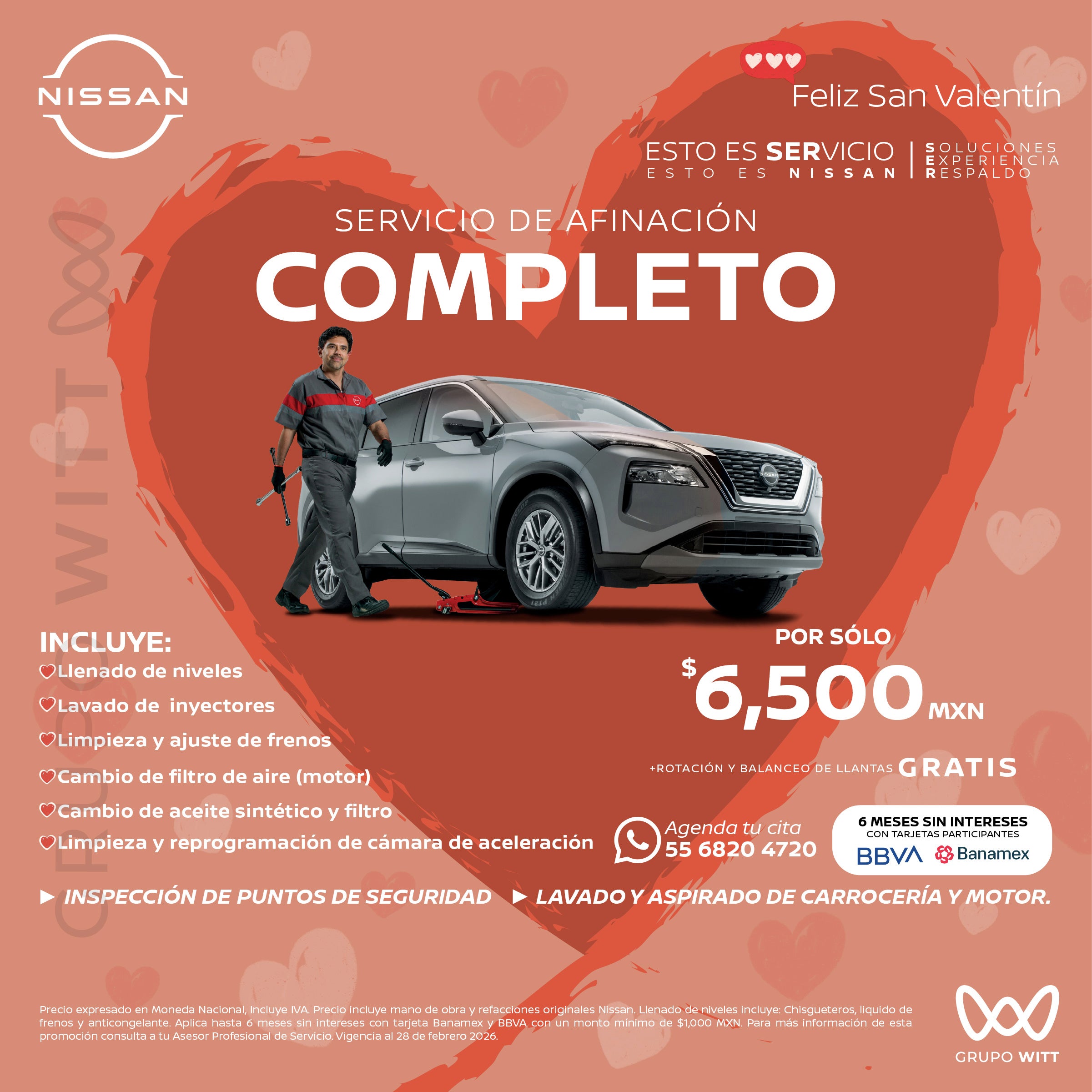 POR SÓLO $6,500 MXN