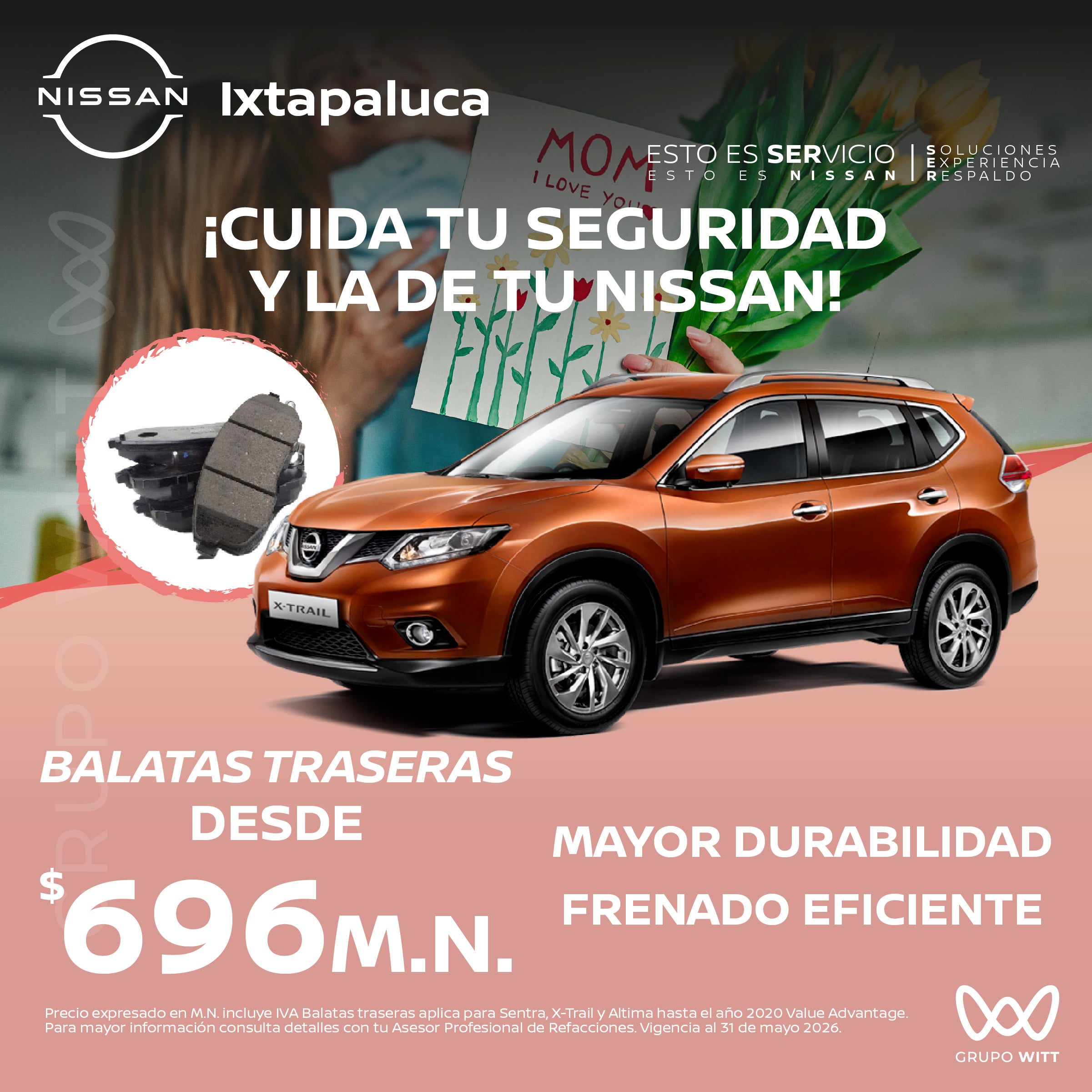 BALATAS TRASERAS