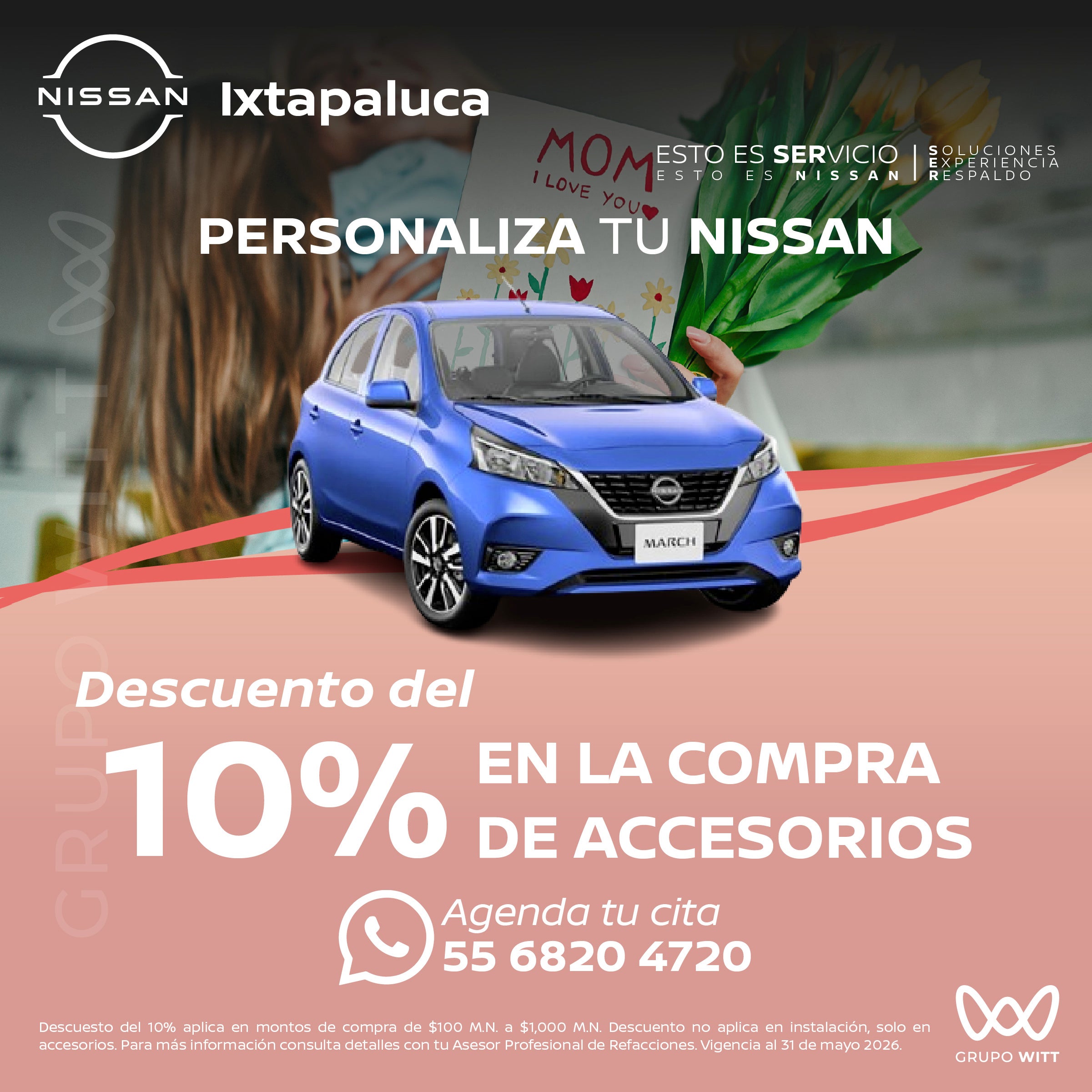 EN LA COMPRA DE ACCESORIOS