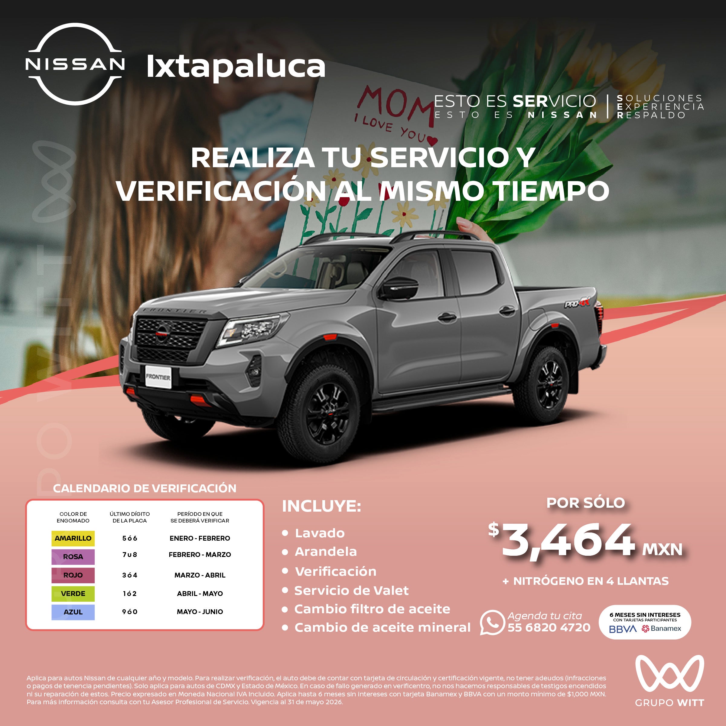POR SÓLO $3,464 MXN