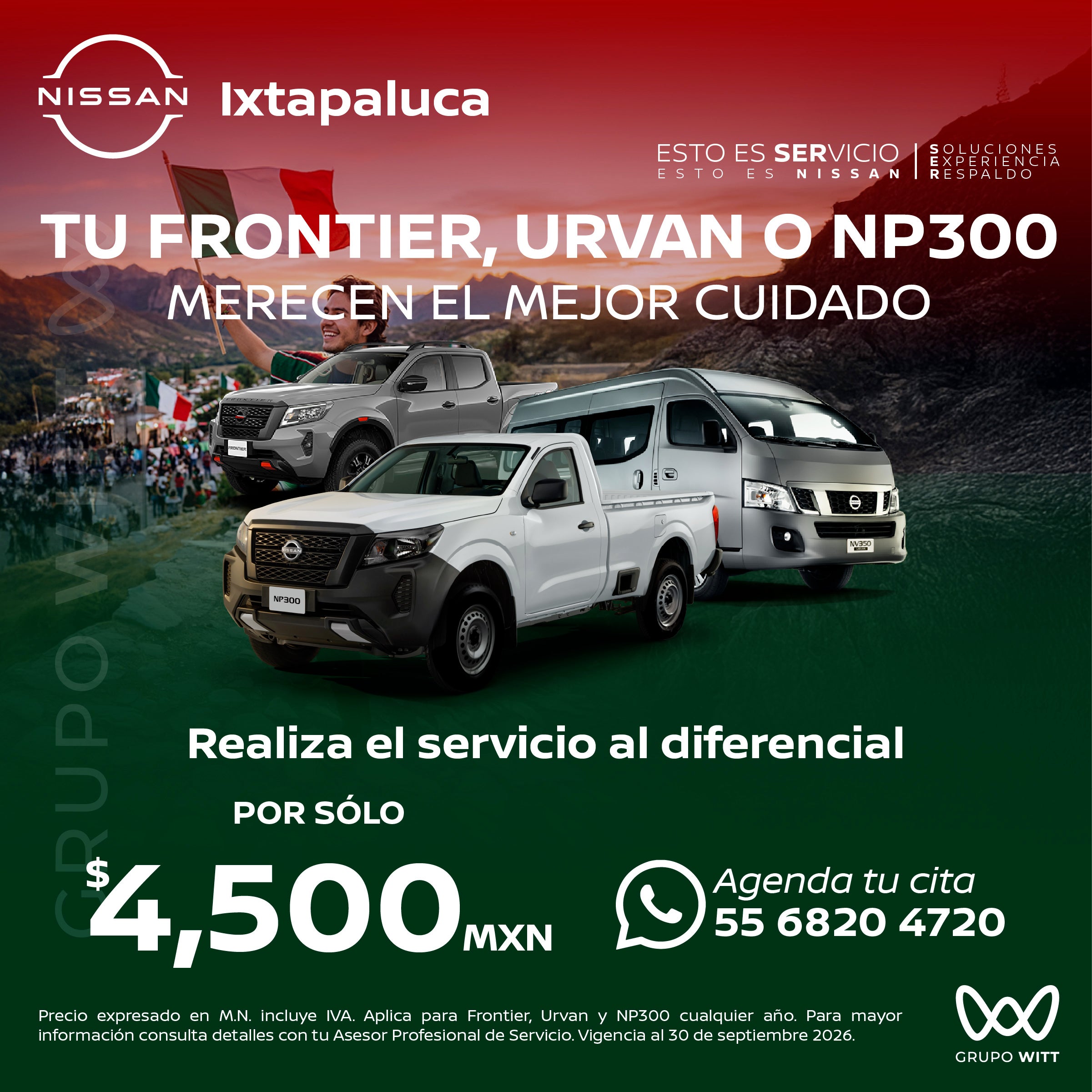 SERVICIO AL DIFERENCIAL